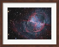 Close up of The Dumbbell Nebula Fine Art Print