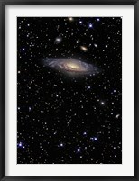 NGC 7331, A Spiral Galaxy in the Constellation Pegasus Fine Art Print