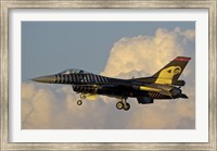 Solo Turk F-16 of the Turkish Air Force Fine Art Print