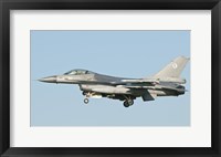 Dutch F-16 aircraft Fine Art Print