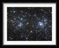 The Double Cluster, NGC 884 and NGC 869 Fine Art Print