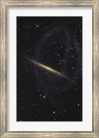 The Splinter Galaxy, Also Known as NGC 5907 Fine Art Print