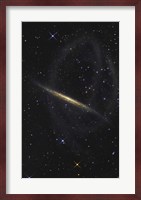The Splinter Galaxy, Also Known as NGC 5907 Fine Art Print