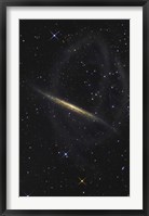 The Splinter Galaxy, Also Known as NGC 5907 Fine Art Print