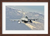 Chilean Air Force F-6D Block 50 over Brazil Fine Art Print