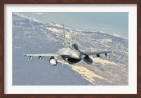 Chilean Air Force F-6D Block 50 over Brazil Fine Art Print