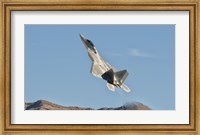 US Air Force F-22 Raptor, Nellis Air Force Base, Nevada Fine Art Print