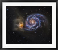 Whirlpool Galaxy Fine Art Print