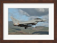 Eurofighter Typhoon of the Spanish Air Force Fine Art Print