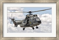 Eurocopter AS332 Super Puma Helicopter of the Brazilian Navy Fine Art Print