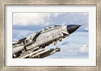 Italian Air Force Panavia Tornado ECR taking off Fine Art Print