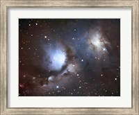Messier 78, A Reflection Nebula in the Constellation Orion Fine Art Print