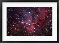 Emission Nebula in the Constellation Cepheus (NGC 7380) Fine Art Print