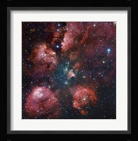 The Cat's Paw Nebula in Scorpius Fine Art Print