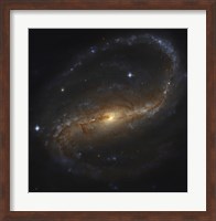 Barred Spiral Galaxy in the Constellation Pegasus Fine Art Print