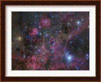 The Vela Supernova Remnant Fine Art Print