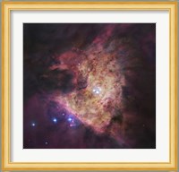 Trapezium Cluster at Center of Orion Nebula Fine Art Print