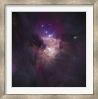 The Center of the Orion Nebula (The Trapezium Cluster) Fine Art Print