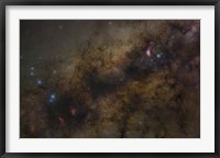 The Galactic Center of the Milky Way Galaxy Fine Art Print