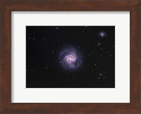 Spiral Galaxy in Virgo Fine Art Print