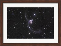 Interacting Galaxies in Corvus Fine Art Print