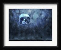 Sitting on the Moon Fine Art Print