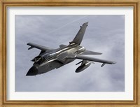 A Luftwaffe Tornado IDS over northern Germany (side view) Fine Art Print