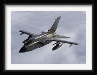 A Luftwaffe Tornado IDS over northern Germany (side view) Fine Art Print