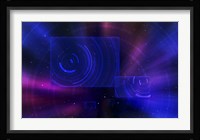 Space Travel Scene Fine Art Print
