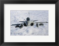 Dassault Rafale B of the French Air Force (front view) Fine Art Print
