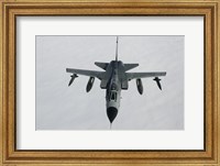 A Luftwaffe Tornado IDS over northern Germany (front view) Fine Art Print