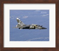 Mirage F1CR of the French Air Force over France Fine Art Print