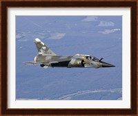 Mirage F1CR of the French Air Force over France Fine Art Print