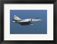 Mirage 2000C of the French Air Force (side view) Fine Art Print