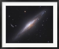 Spiral Galaxy in Lynx (close up) Fine Art Print