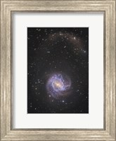 Messier 83 and its Northern Stellar Tidal Stream Fine Art Print