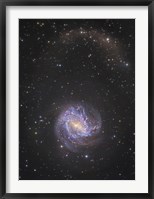 Messier 83 and its Northern Stellar Tidal Stream Fine Art Print