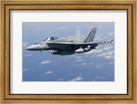 A CF-188A Hornet of the Royal Canadian Air Force (side view) Fine Art Print