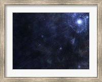 Bright Star in Outer Space Fine Art Print