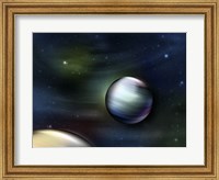 Planets in Space Fine Art Print