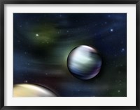 Planets in Space Fine Art Print