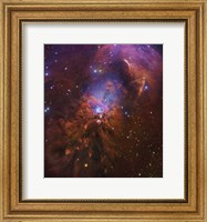 Bright Reflection Nebula in Orion Fine Art Print