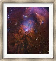 Bright Reflection Nebula in Orion Fine Art Print