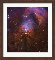 Bright Reflection Nebula in Orion Fine Art Print