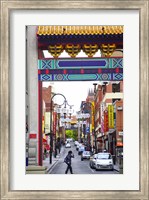 Chinatown, Little Bourke Street, Melbourne, Victoria, Australia Fine Art Print
