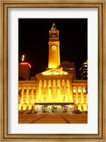 City Hall, King George Square, Brisbane, Queensland, Australia Fine Art Print
