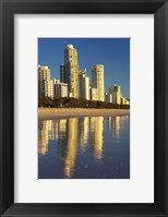 Early Morning Light on Surfers Paradise, Gold Coast, Queensland, Australia Fine Art Print