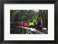 Puffing Billy Steam Train, Dandenong Ranges, near Melbourne, Victoria, Australia Fine Art Print