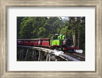 Puffing Billy Steam Train, Dandenong Ranges, near Melbourne, Victoria, Australia Fine Art Print