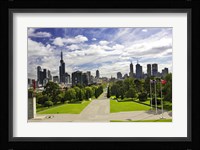 View from the Shrine of Remembrance, Melbourne, Victoria, Australia Fine Art Print